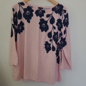 Talbots Spring Sweater 2x Three Quarter Sleeve